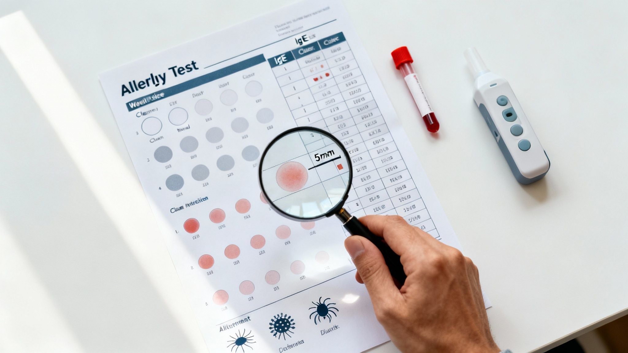 min•*¨*•.¸¸♬︎/2 How to Read Allergy Test: A Clear Guide on how to read allergy test
