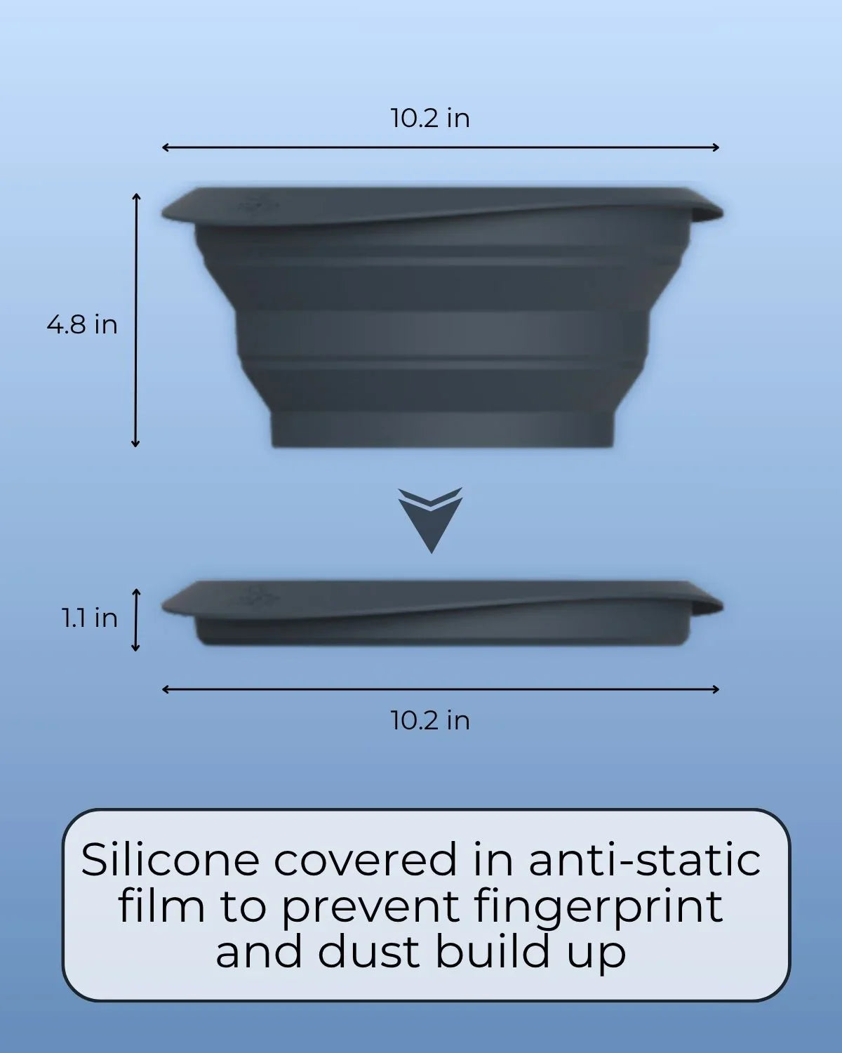Face Ice Bath Bowl – Foldable Portable Skincare Tool