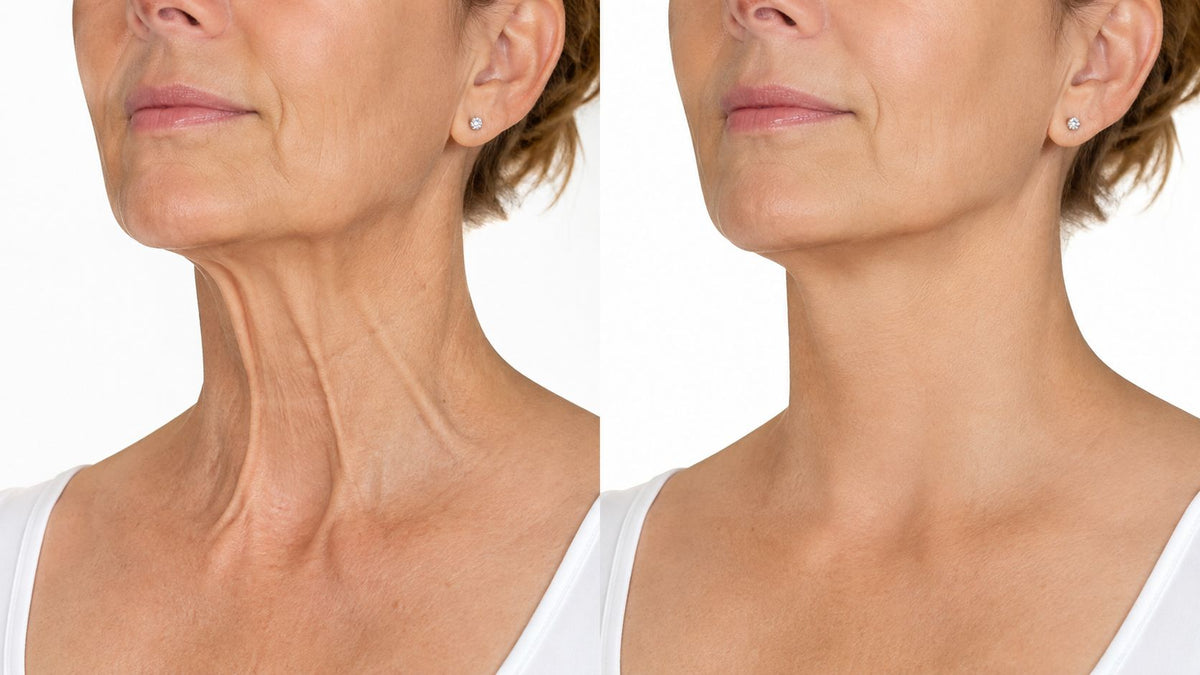 Botox for Neck Bands Before and After