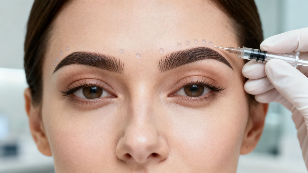 Brow Injection Where to Inject Botox for Eyebrow Lift: A Quick, Safe Guide