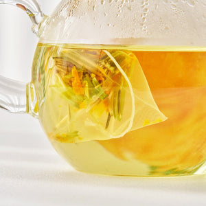 6 Butterfly Flower Tea Bag Orange Box - BotoxBarb 