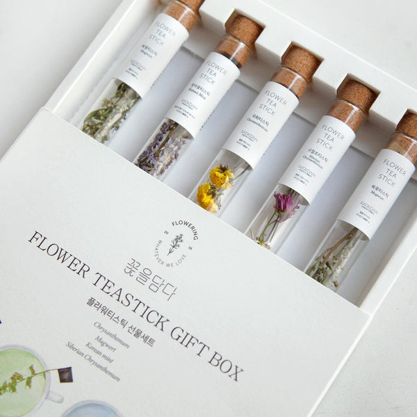 Assorted Flower Tea Stick Gift Set - BotoxBarb 