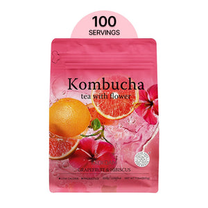 [Launching Event]Flower Kombucha Tea 500g Bulk Pouch(100 Servings) - BotoxBarb 