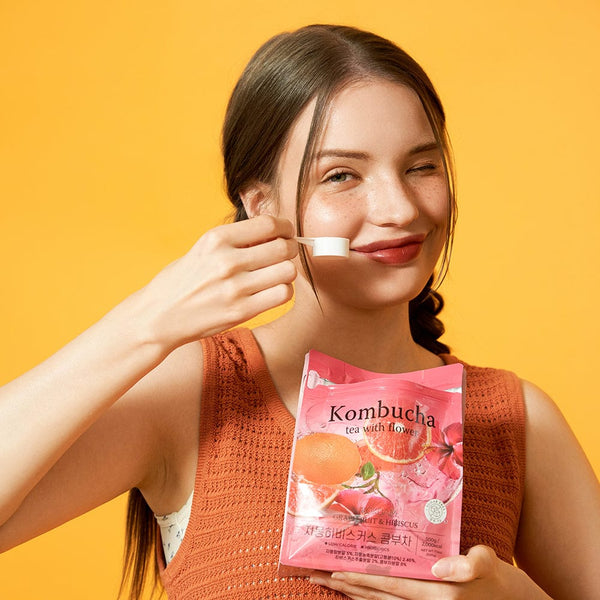 [Launching Event]Flower Kombucha Tea 500g Bulk Pouch(100 Servings) - BotoxBarb 